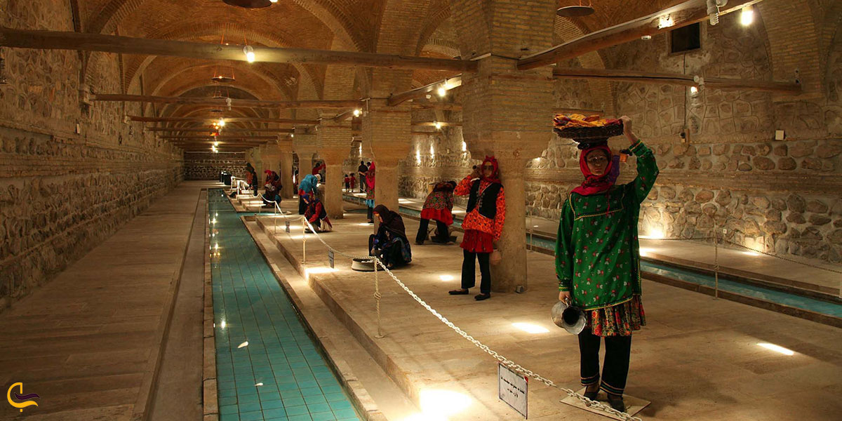 عکس موزه مردم شناسی رختشویخانه یکی از موزه های زنجان