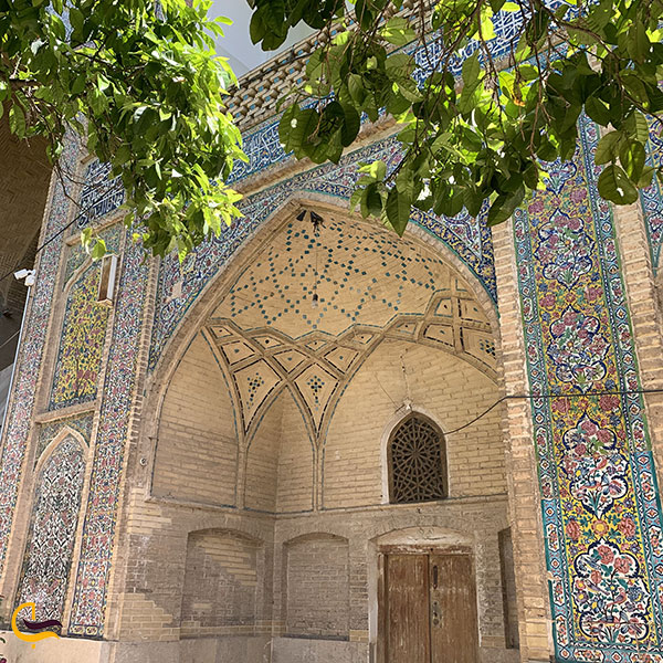 عکس معماری مدرسه خان شیراز