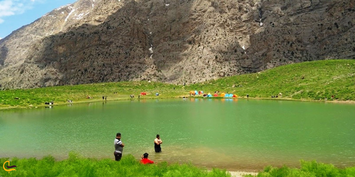 عکس دریاچه کوه گل از تماشایی‌ترین جاهای دیدنی اطراف یاسوج