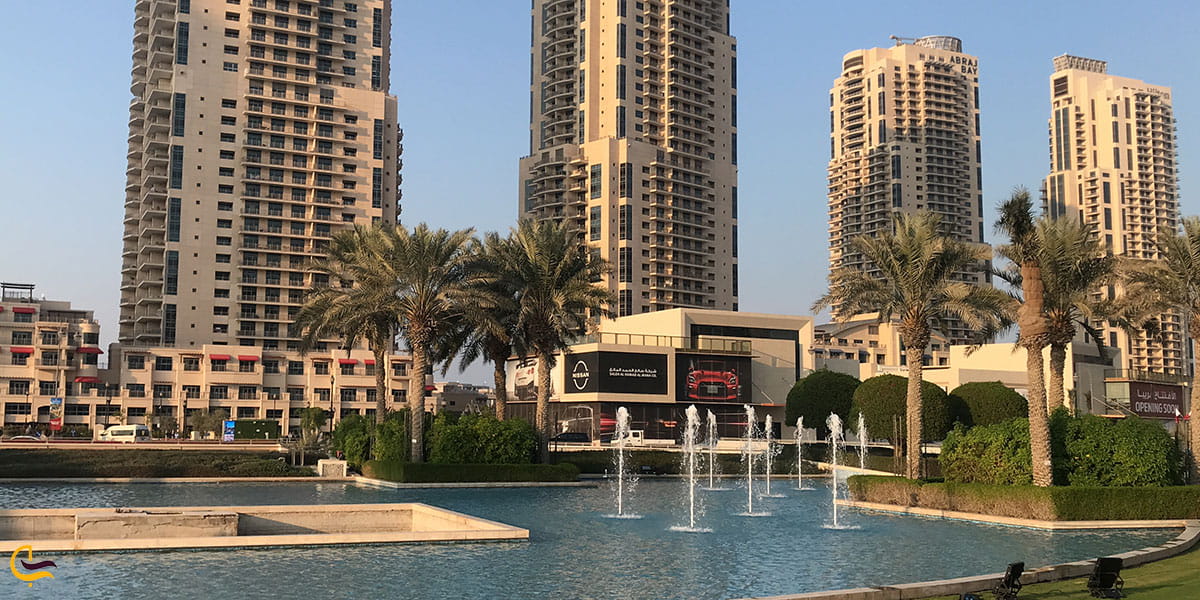 عکس ساختمان‌های جزیره مروارید قطر