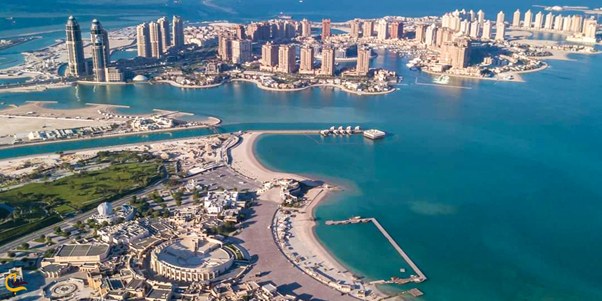 عکس جزیره مروارید قطر