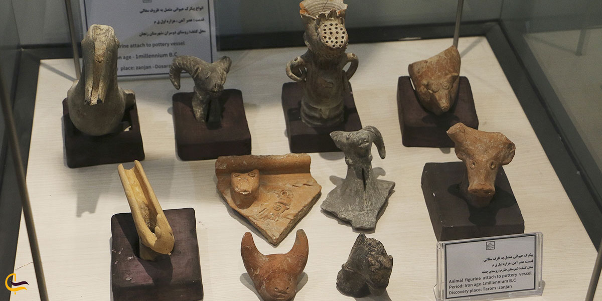 عکس موزه باستان شناسی مردان نمکی یکی از موزه های زنجان