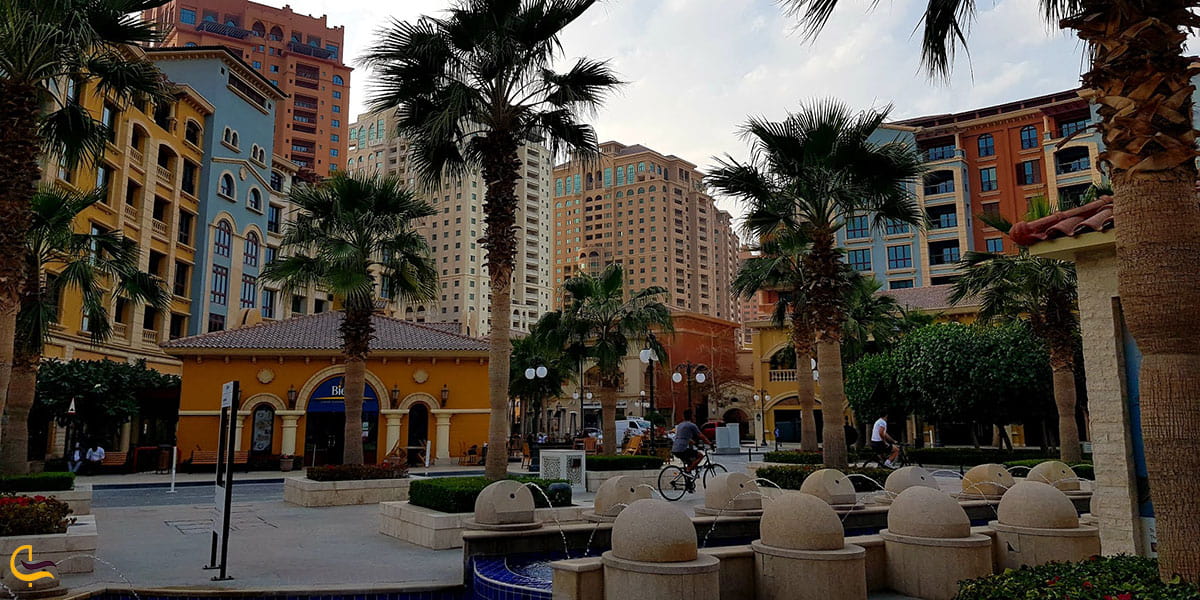 عکس بهترین زمان بازدید از جزیره مصنوعی مروارید قطر