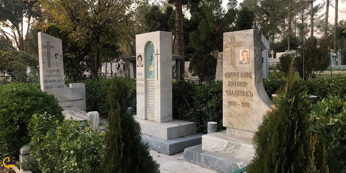 عکس آرامگاه لهستانی‌ها قبرستان دولاب تهران