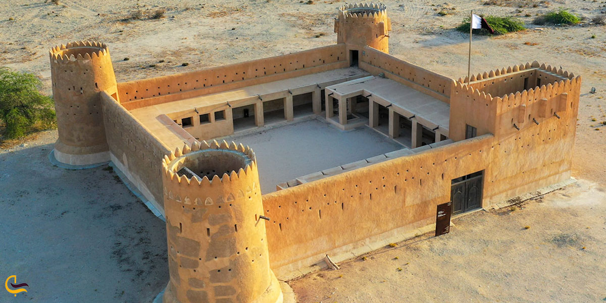 عکس قلعه الزباره از جاهای دیدنی قطر