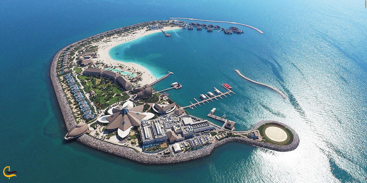 عکس جزیره بانانا ازجاهای دیدنی قطر