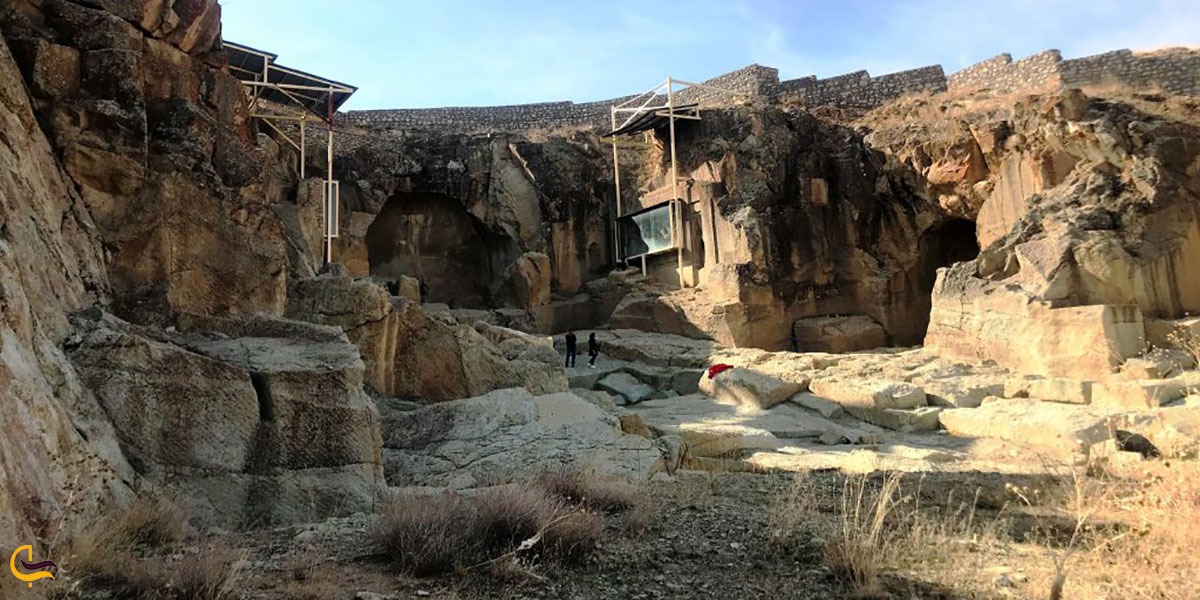 عکس معبد داش کسن (معبد اژدهای سنگی) ازجاهای دیدنی اطراف زنجان
