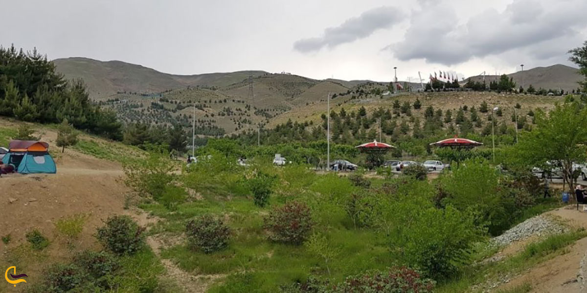 عکس پارک کوهسار جاهای دیدنی نزدیک به روستای کن تهران