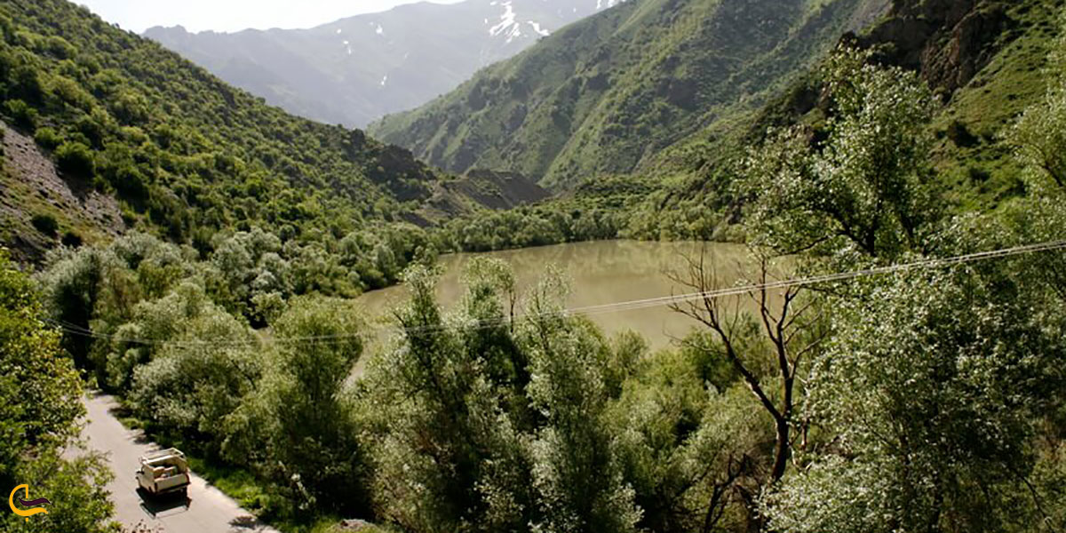 عکس موقعیت دریاچه مارمیشو ارومیه