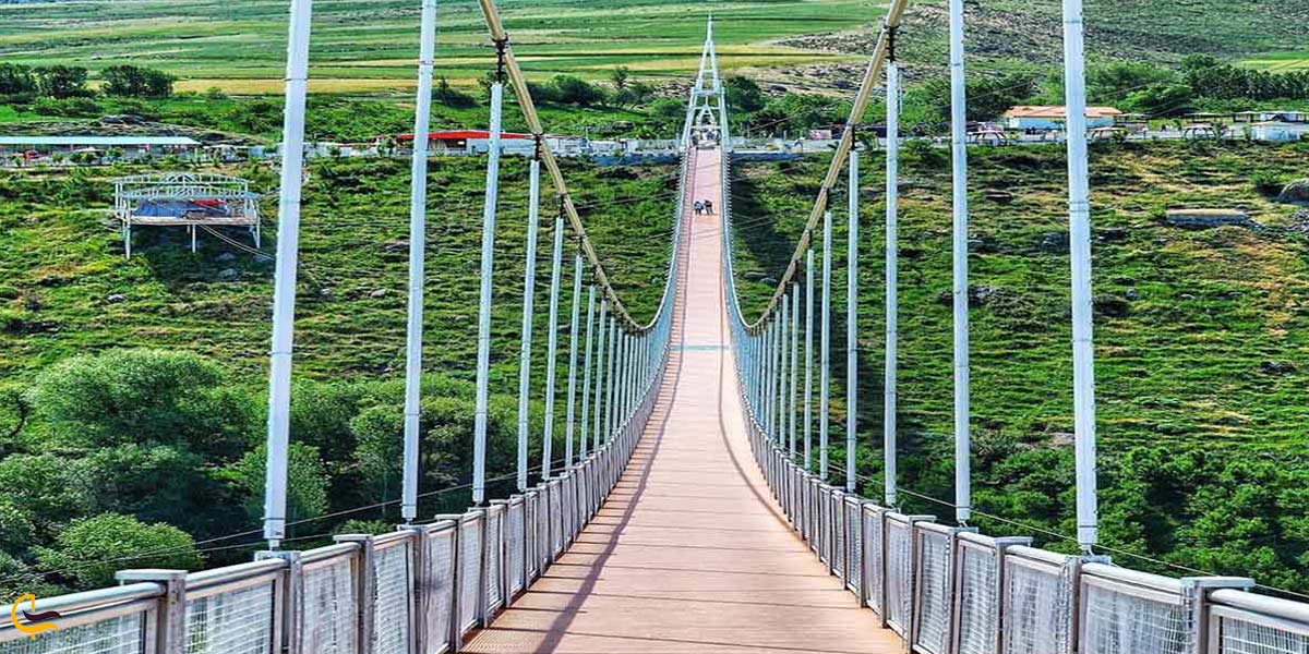 پل معلق مشگین شهر اردبیل | از دیدنی‌ترین جاذبه های گردشگری اطراف اردبیل