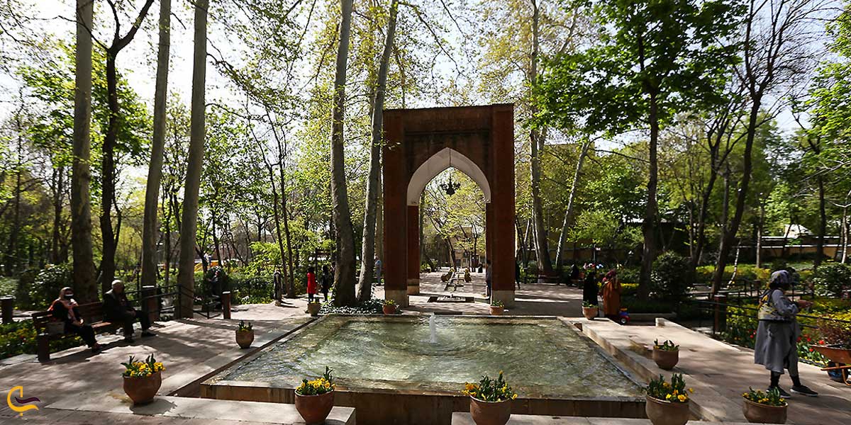 باغ ایرانی تهران در نزدیکی باغ موزه مینیاتور تهران