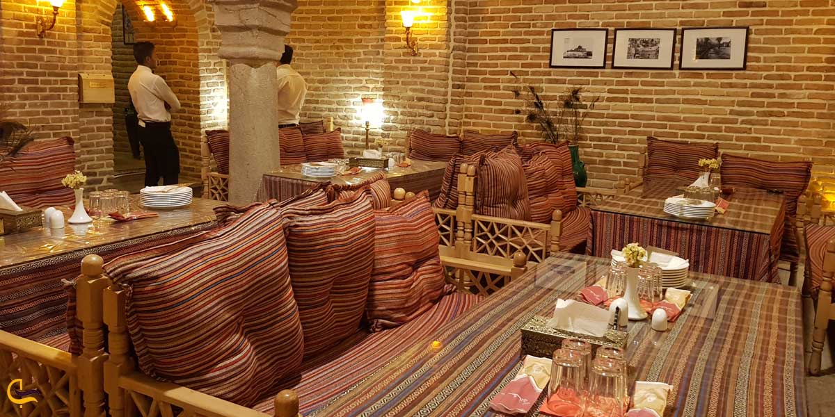 رستوران شاندیز حاجی از رستوران های سنتی همدان