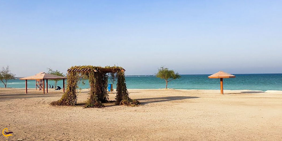 عکس ساحل سیمایسما از سواحل قطر