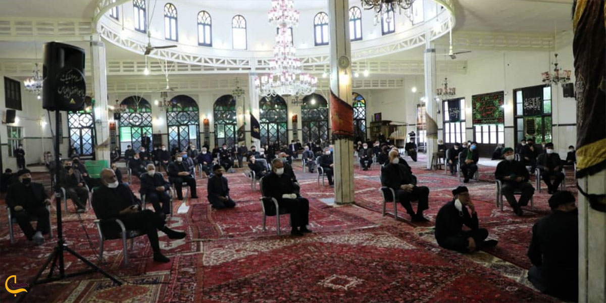 عکس مسجد اعظم از جاهای دیدنی نزدیک به بازار اردبیل