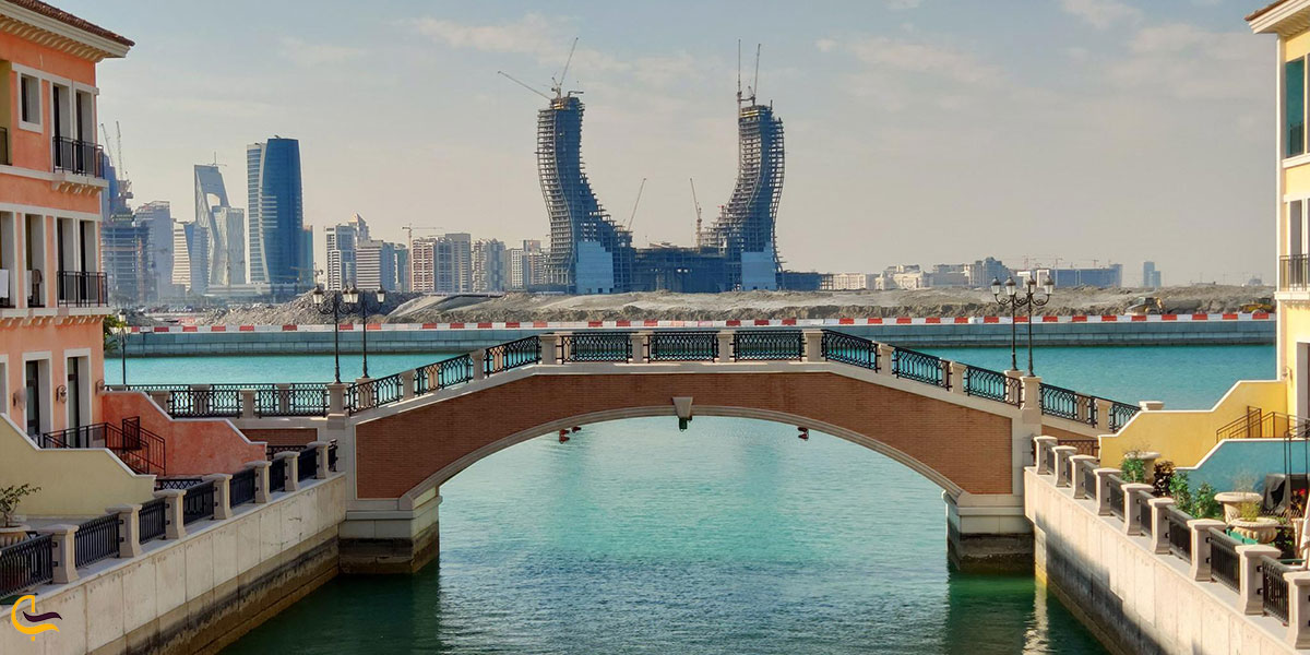 عکس شهر لوسیل از جاهای دیدنی قطر