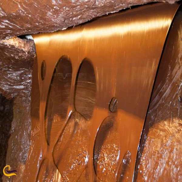 عکس آبشار شکلاتی موزه شکلاتی استانبول