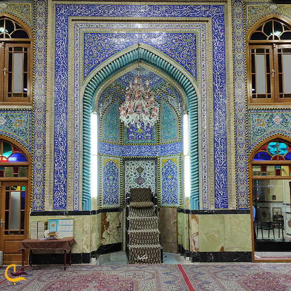 عکس قبور موجود در مسجد حظیره