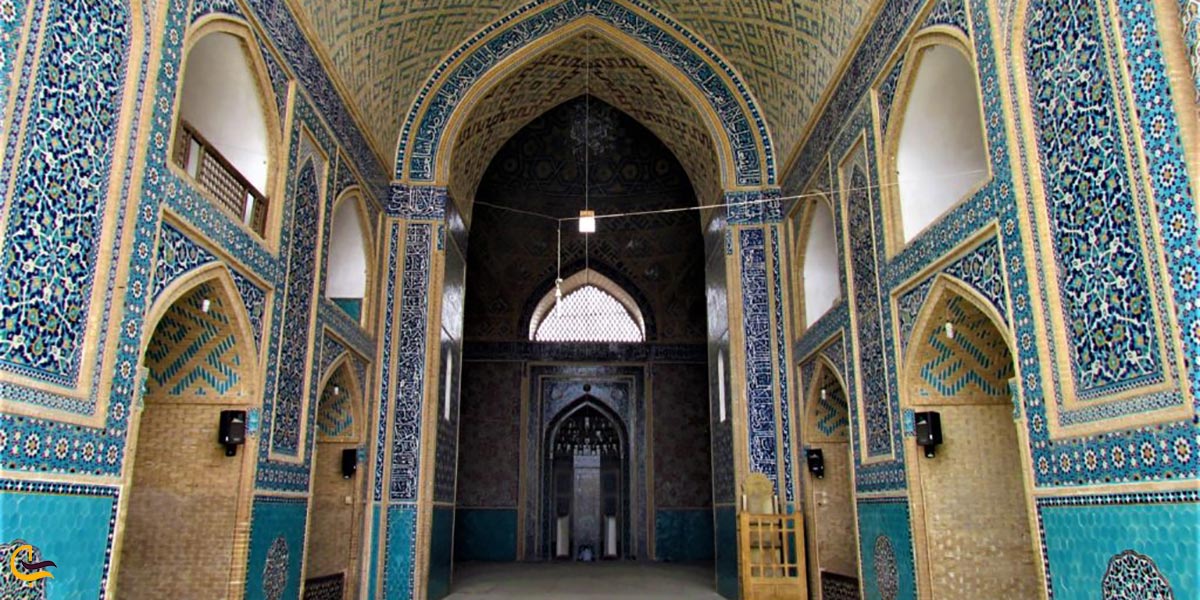 عکس مسجد جامع یزد از جاهای دیدنی جاهای دیدنی نزدیک به مسجد حظیره