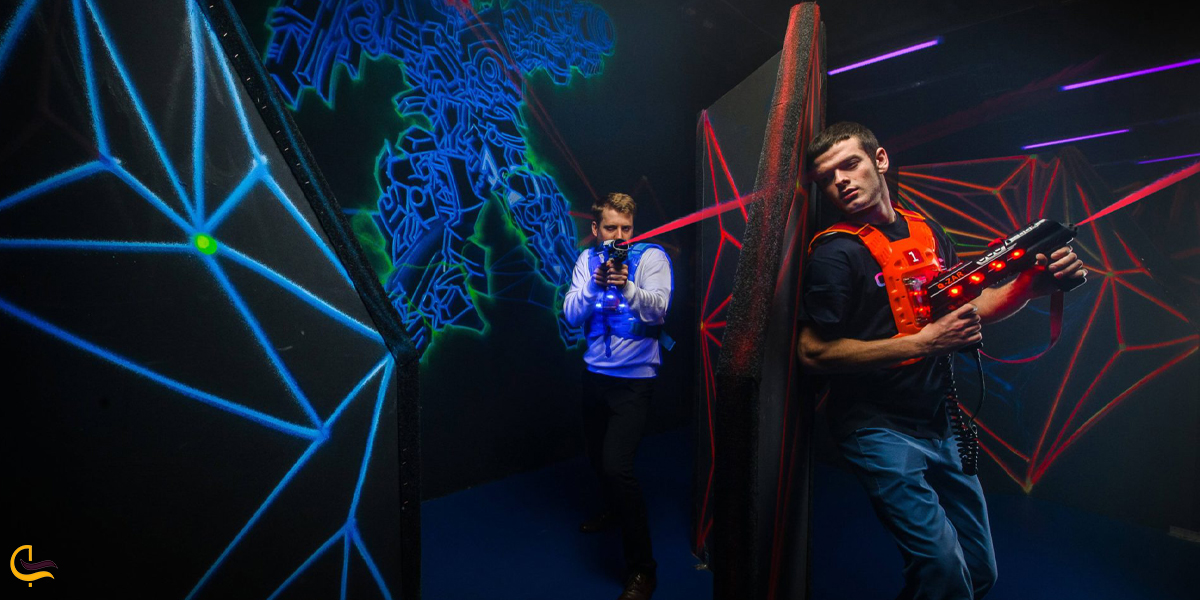 لیزرتگ مجموعه تفریحی باغ جوان