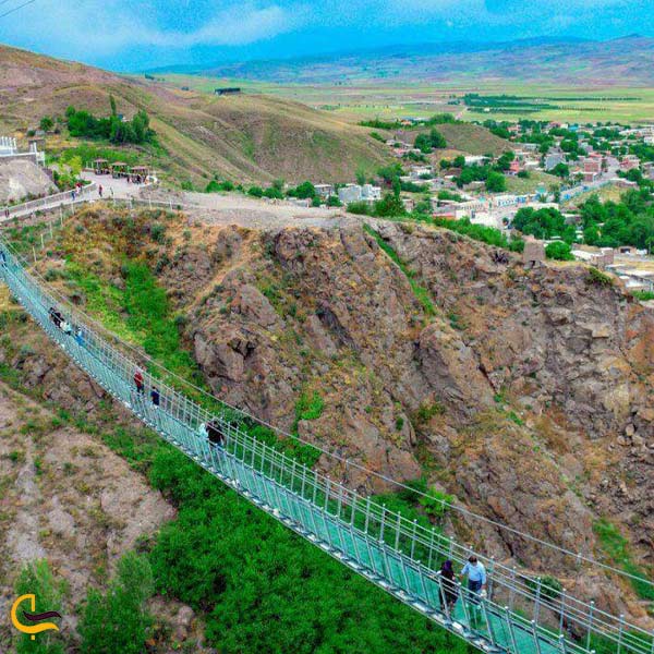 پل معلق مشگین شهر از پل های معلق ایران