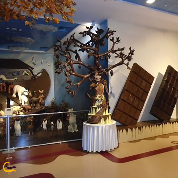 عکس بازدید از موزه شکلاتی استانبول