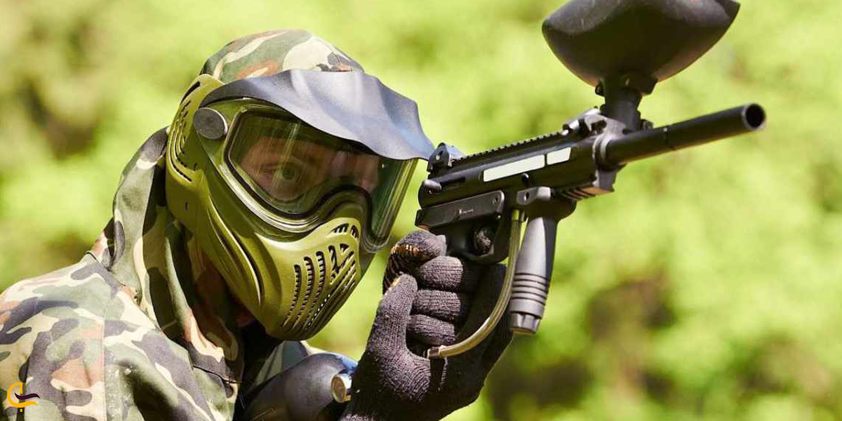 پینت بال مجموعه تفریحی باغ جوان