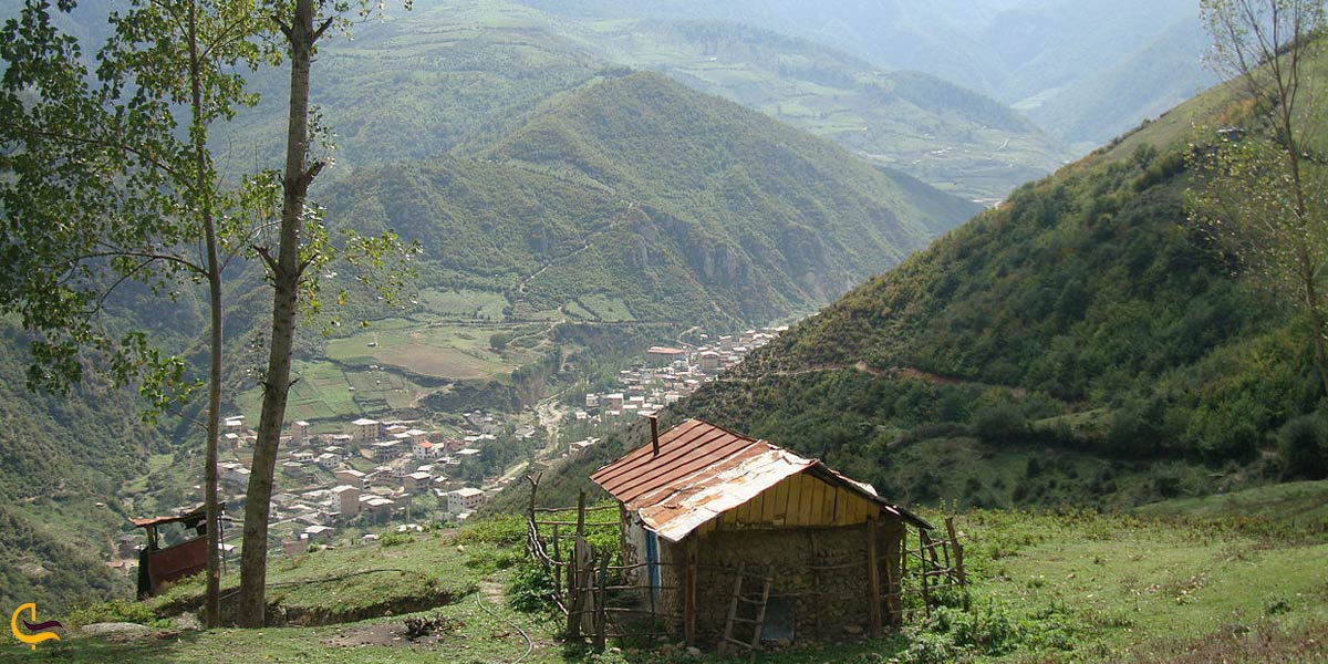 روستای شاه کوه از روستاهای دیدنی اطراف گرگان 