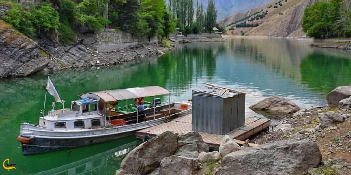جاهای دیدنی اطراف دریاچه سد امیرکبیر