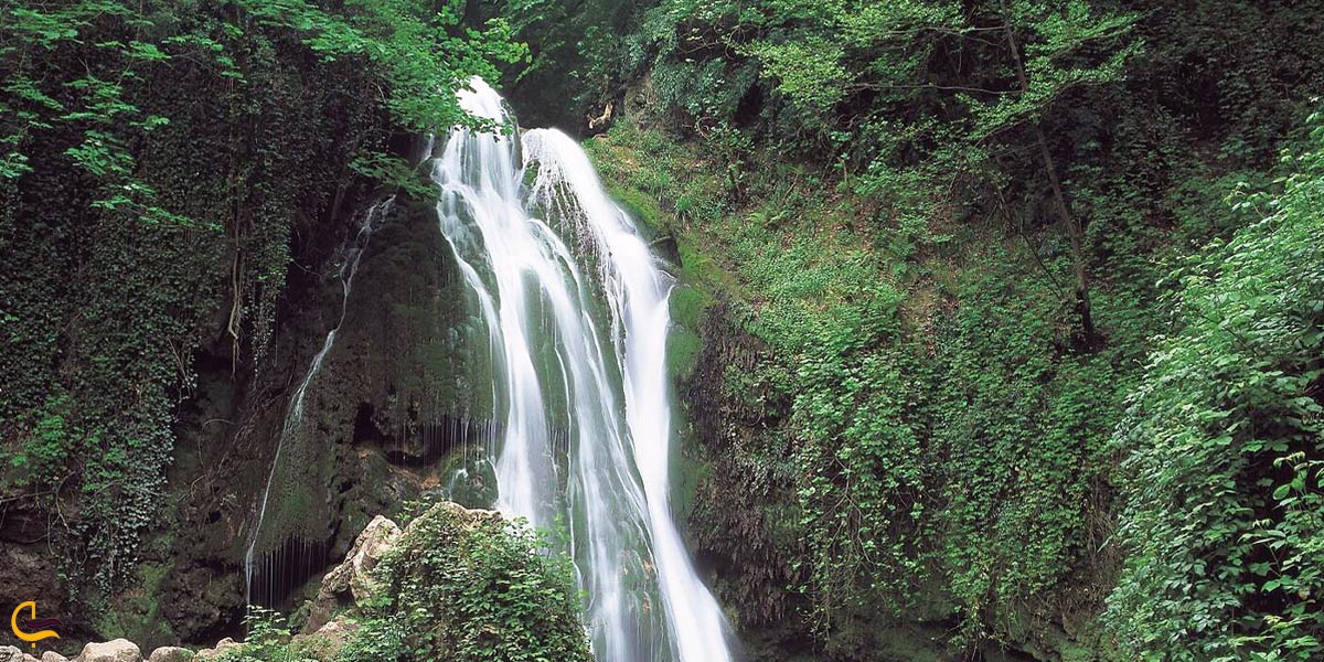 آبشار نومل از مناطق دیدنی اطراف گرگان
