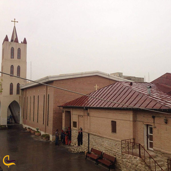 کلیسای ننه مریم در اطراف دهکده گردشگری چی چست ارومیه