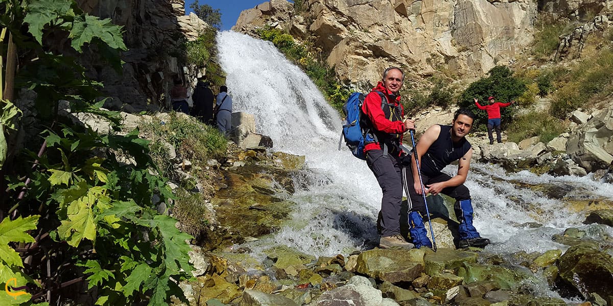 بهترین زمان بازدید آبشار شکرآب آهار در تهران