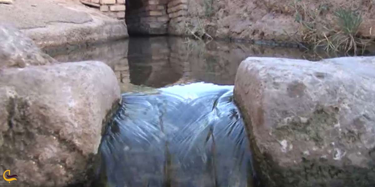 قنات دو طبقه مون اردستان