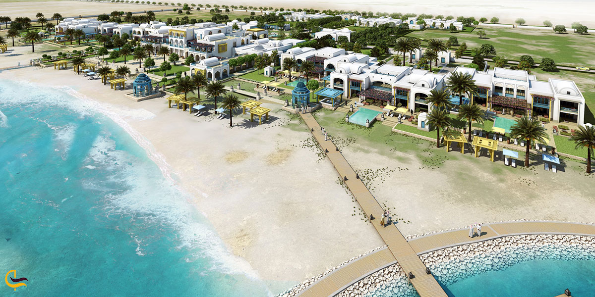 ساحل الجساسیه یکی از سواحل قطر