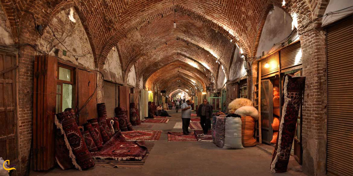 بازار تاریخی اردبیل  از جاهای دیدنی نزدیک به جمعه مسجد اردبیل