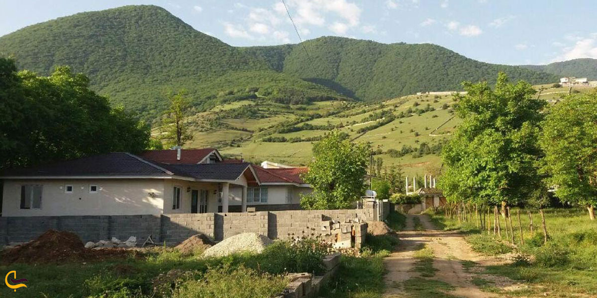 روستای رودبارک از جاهای دیدنی طبیعی اشکورات رودسر