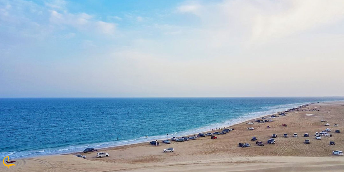 ساحل سی‌لاین یکی از سواحل قطر