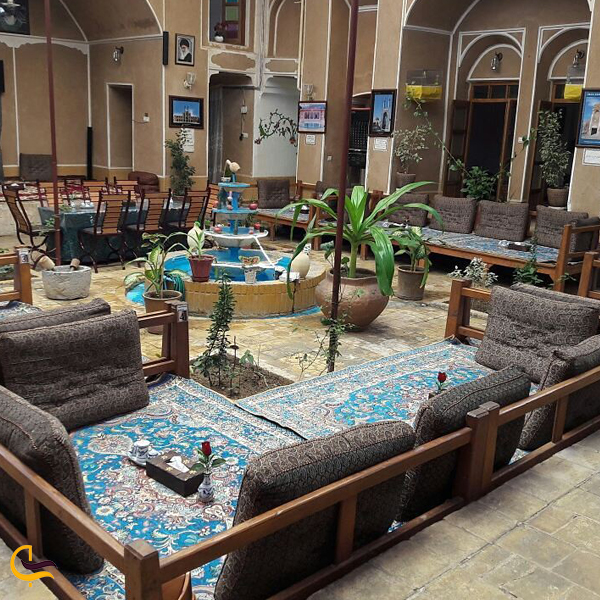 کافه رستوران هتل ترمه، از زیباترین کافه های یزد