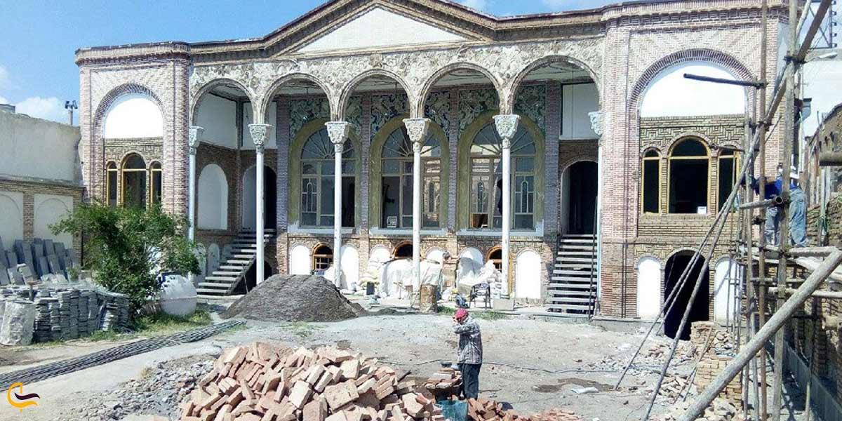 خانه سرخه‌ای از خانه های تاریخی تبریز