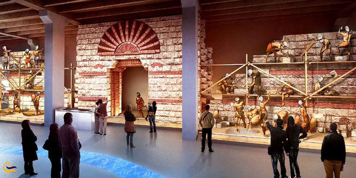 تالار مرم نگاری موزه باستان شناسی آنتالیا