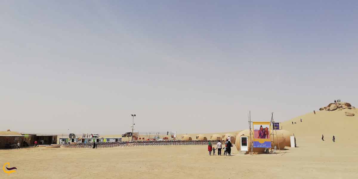 کمپ کویری باران یزد | کمپی بی‌نظیر در میان کمپ های کویری استان یزد