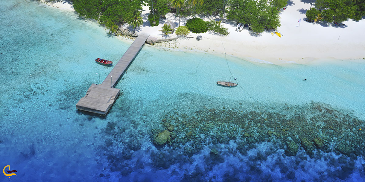 جزیره‌ تولوسدو یکی از جاهای دیدنی مالدیو