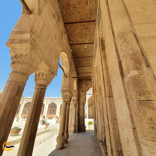 معماری بنای خدایخانه مسجد عتیق شیراز
