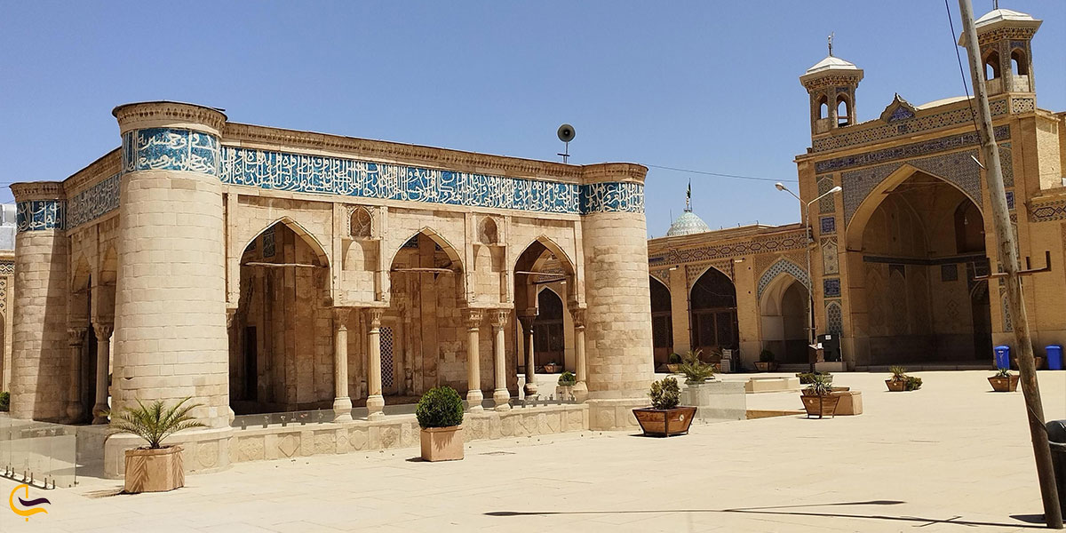 معماری بنای خدایخانه مسجد عتیق شیراز
