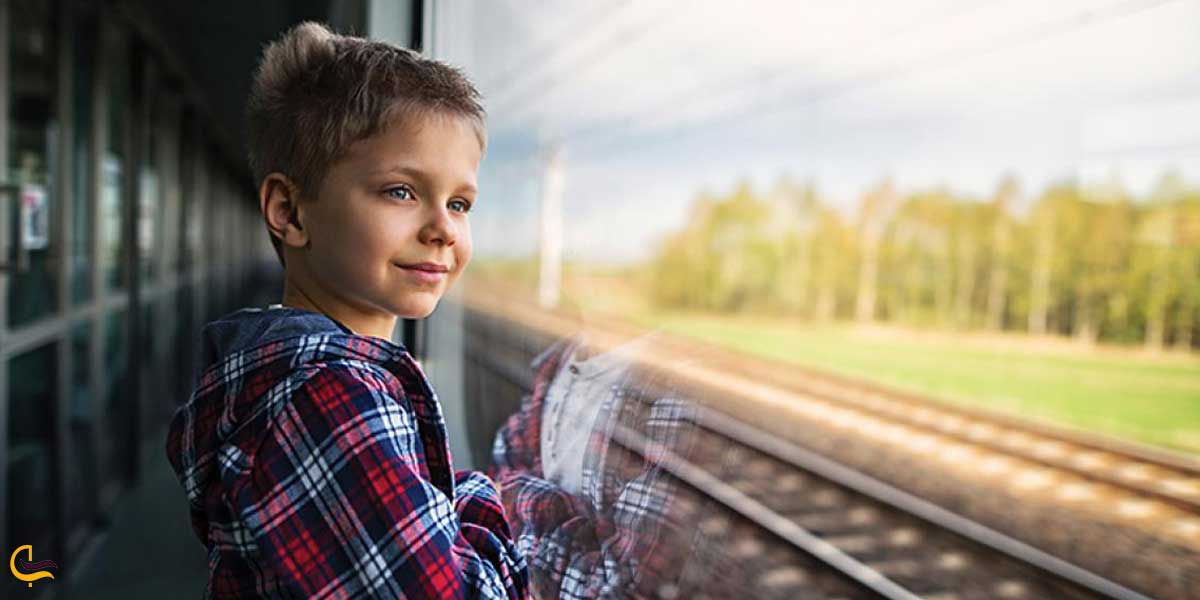 امکانات رفاهی قطار برای کودکان