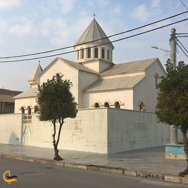 معماری کلیسای ارامنه آبادان