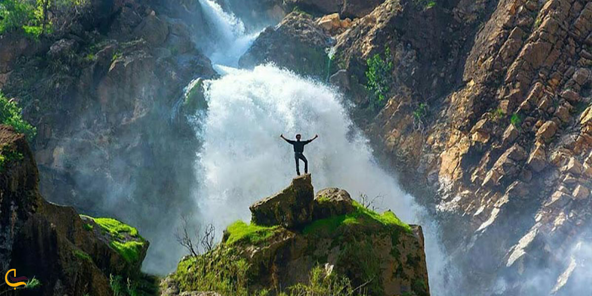 آبشار نگین دشت شیمبار