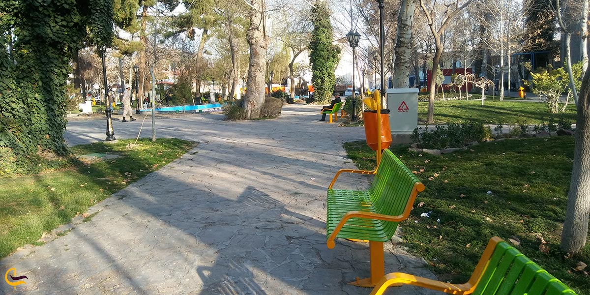 امکانات تفریحی و رفاهی در باغ ملی مشهد