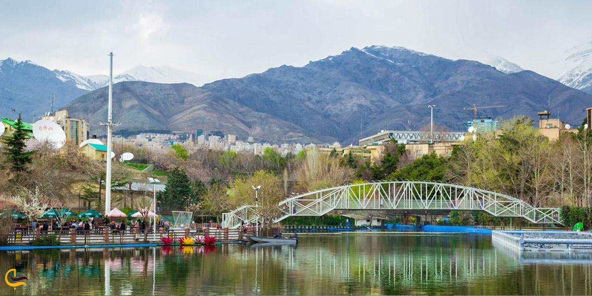 دریاچه مصنوعی پارک ملت تهران