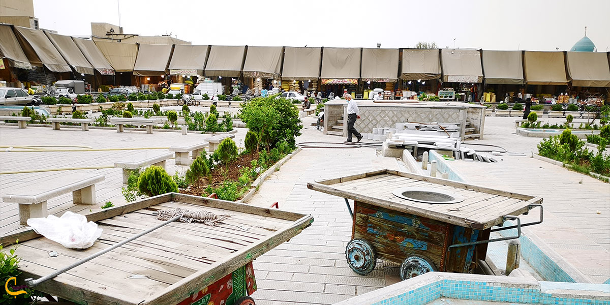 بازدید از کاروانسرای خانات