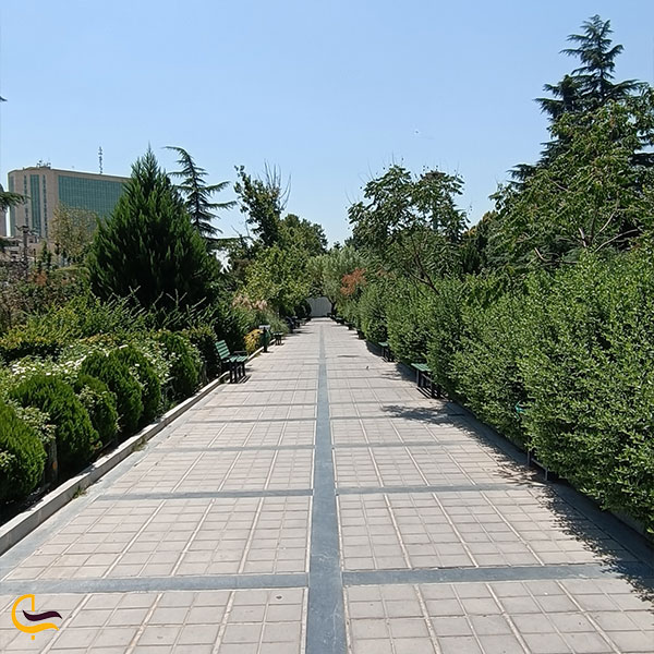 مسیر پیاده‌روی پارک ملت تهران